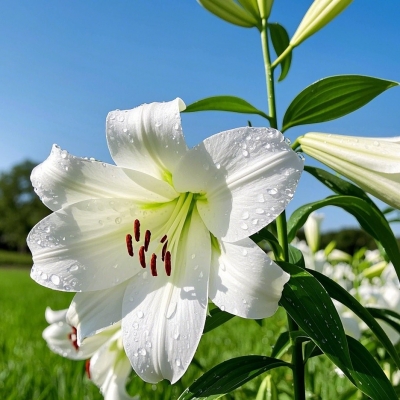 百合花